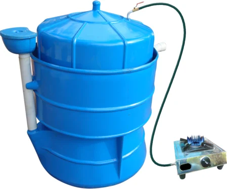 Portable biogas plant